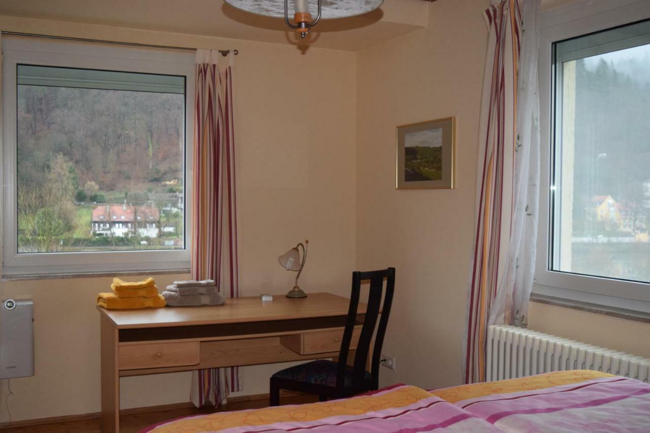 Nichtraucherferienwohnung-Neckarblick Ze-2022-74-Wz-118A Heidelberg Eksteriør bilde